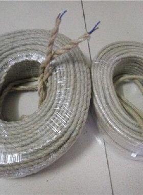 lamp wire m 2x0.75 Vintage hemp rope cable vintage fabric