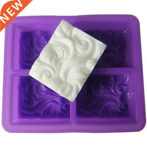 Ocean Wave Soap Mold Sea Wave Silicone Cake Baking Pan