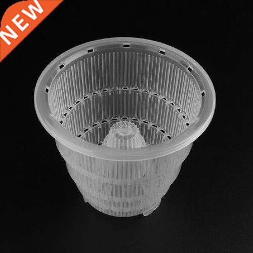 Mesh Pot Plastic Clear Orchid Flower Container Planter Home