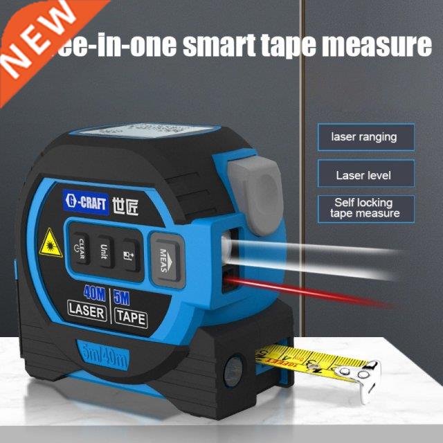60M  In 1 Tape Measure 40/60m Rangefinder LCD Digital Real-