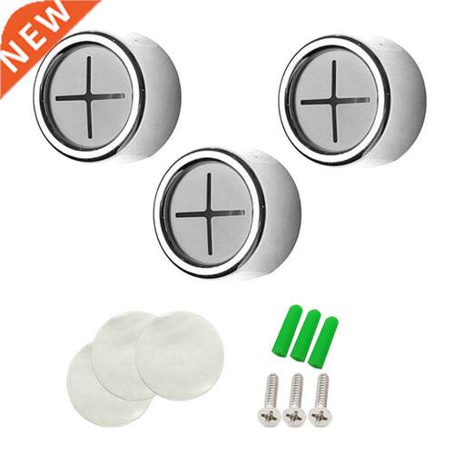 3pcs Self Adhesive Round Towel Holder Wall Mount Wash Cloth