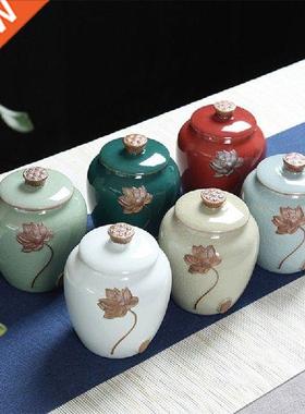 Pocelain Sealed Storage Jar Teaware Cans Storage Tanks