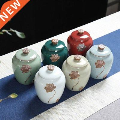 Pocelain Sealed Storage Jar Teaware Cans Storage Tanks