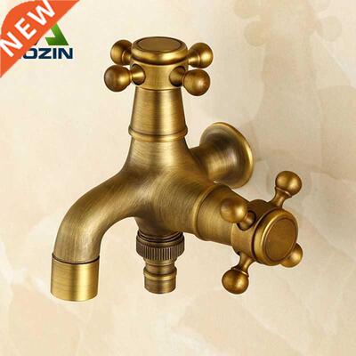 Free Shipping Wholesale Dual Cross Handles Wall Mounted Was