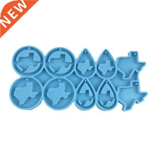 Earrings Epoxy Resin Mold Ear Studs Dangle Casting Silicone