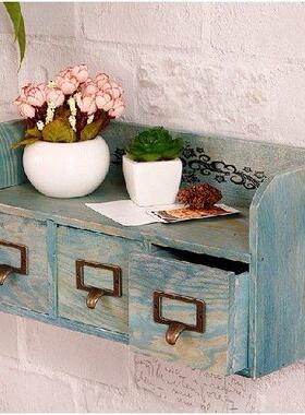 1PC 38.5x15x18.5cm Zakka 3 Drawer Cainet Home Furnishing