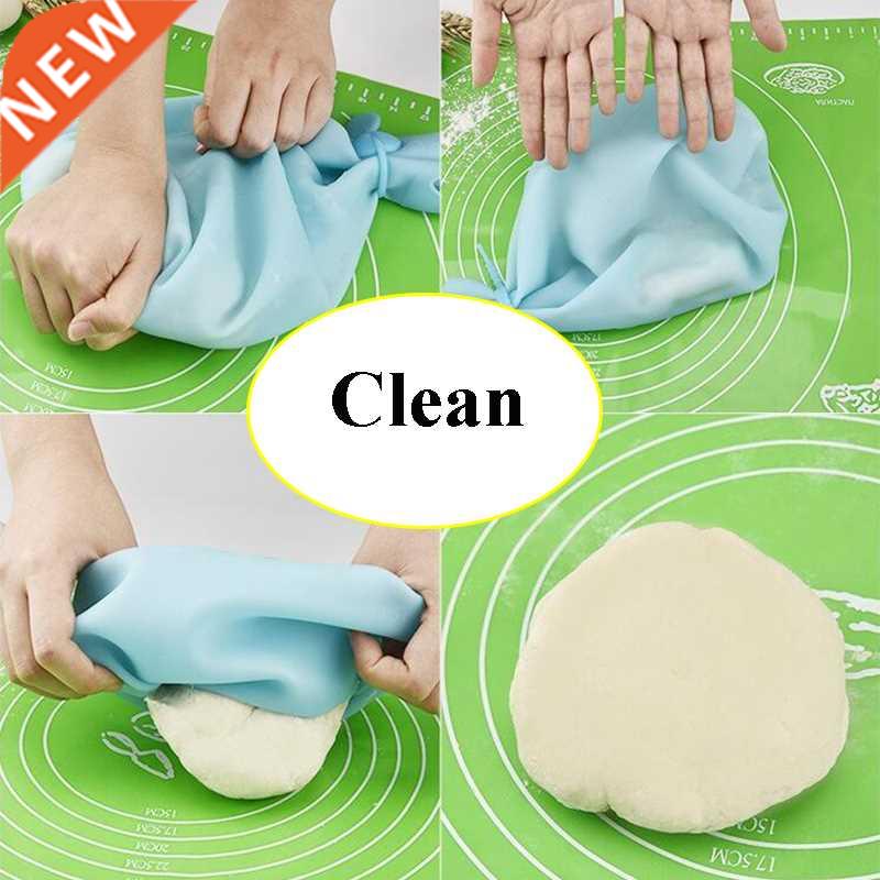1.5KG Silicone Kneading Dough Bag Flour Mixer Bag Versatile