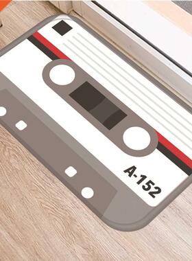 Cassette Tape Mats Anti Slip Floor Carpet Tape Pattern Print