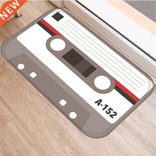 Cassette Tape Mats Anti Slip Floor Carpet Tape Pattern Print