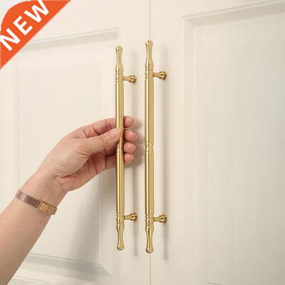 Satin Brass Door Handles and Knobs Antique Drawer Pulls Vint