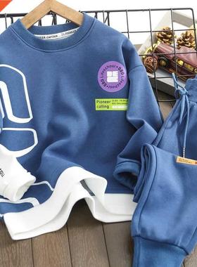 2021 spring fall Children Boy's Clothing Set Teen Outfits K