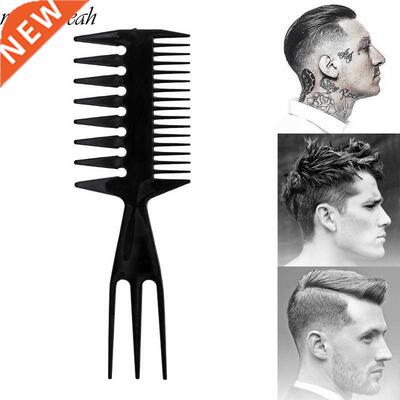 Professional Double Side Tooth Combs Fish Bone Shape Hair Br