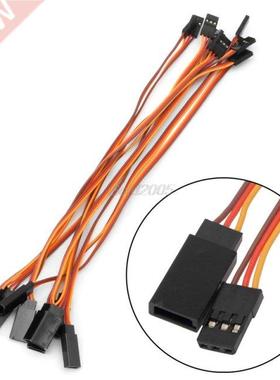 10Pcs 200mm Servo Lead Extension Wire Cable For RC Futaba JR