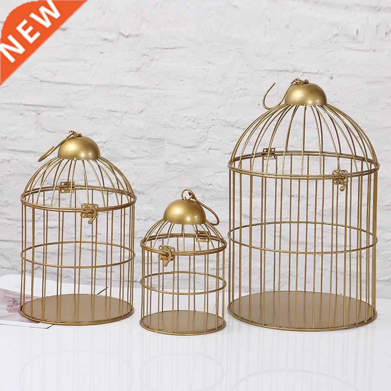 European retro iron bird cage flower stand bird cage