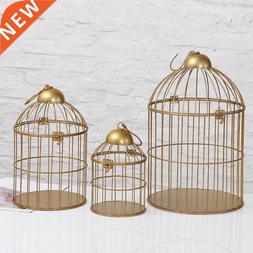 European retro iron bird cage flower stand bird cage
