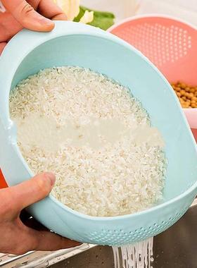 Rice Sieve Plastic Colander Sieve Rice Washing Filter Strain