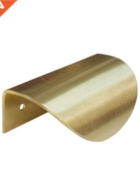 Gold Leaf Shape Cabinet Pulls Kitchen Door Furniture Handle