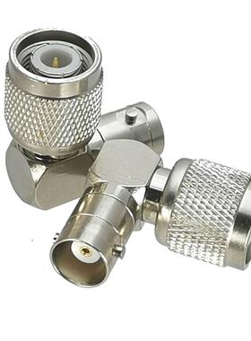 10Pcs TNC Male plug to BNC Female Jack Right angle RF Adapte