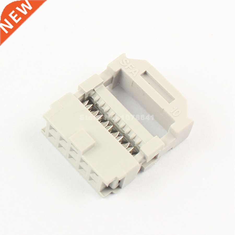 10 Pcs 2.54mm 2x5 Pin 10 Pin IDC FC Female Header Socket Con