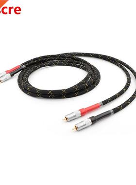 Pair YTER 8N OCC Copper RCA Intecconnect Audio Cable Hifi Au
