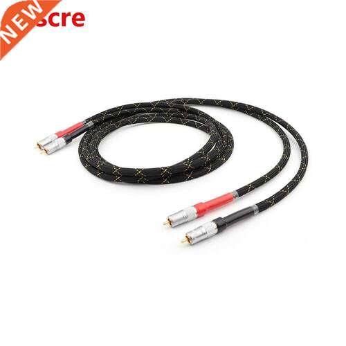 Pair YTER 8N OCC Copper RCA Intecconnect Audio Cable Hifi Au