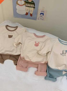 New Newborn Infant Baby Girls Autumn Winter Clothes Sets PC