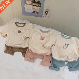 New Newborn Infant Baby Girls Autumn Winter Clothes Sets PC
