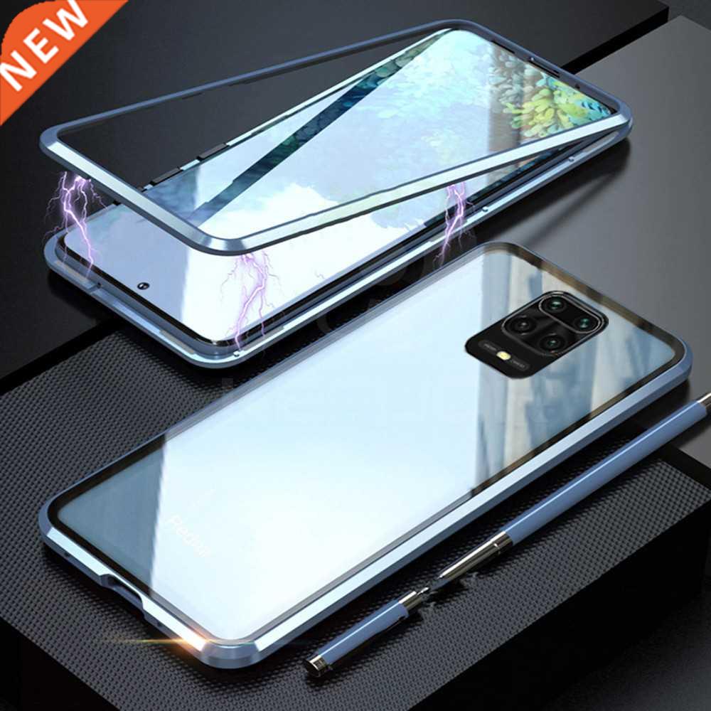 Magnetic Case for Xiaomi Redmi Note 9 9s 9 Pro Max Front+Bac