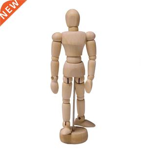 1Pc Artist Movable Limbs Male Wooden Figure Model Mannequin