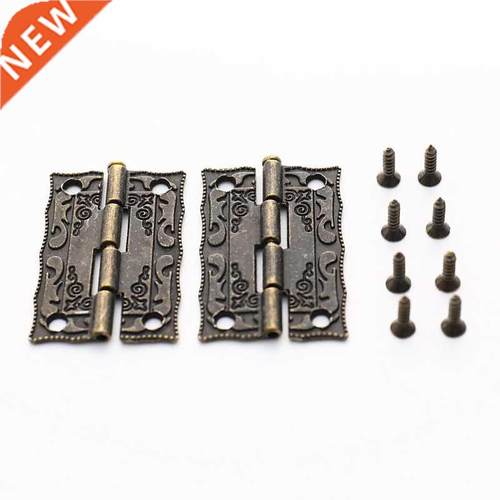 2pcs/kit Box Latch Hasp Clasp + Hinges W/8pcs Screw Suitcase
