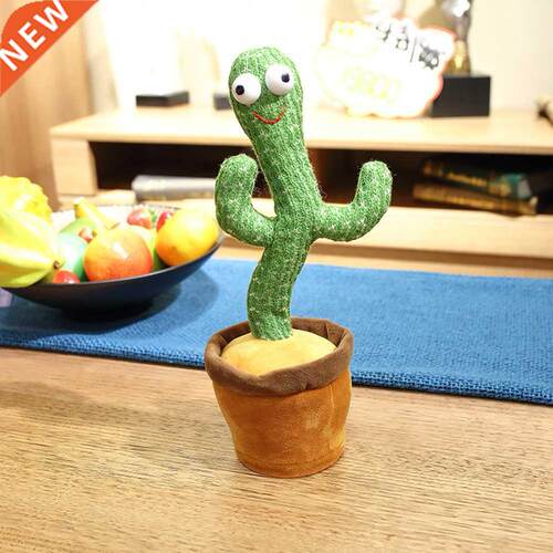 Plush Dancing Cactus Toy Electronic Shake Dance With Song Li