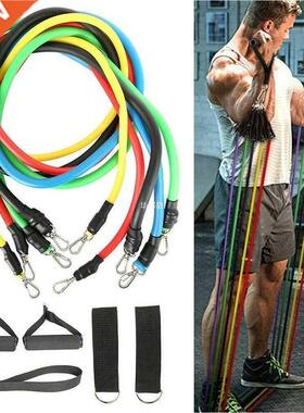 Sports Fitness Resistance Bands 1Resistance set can carry up