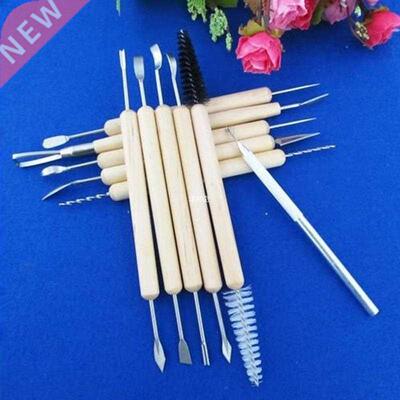 11pcs Clay Sculpting Tool Kit Ceramics Carving Hand Tools Wo