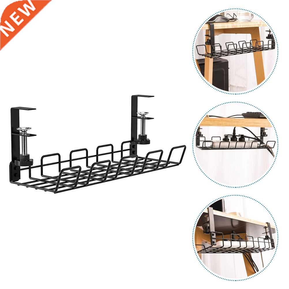 Under Desk Cable Management Tray Carbon Steel Cable