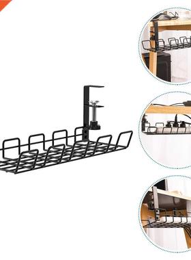 Under Desk Cable Management Tray Carbon Steel Cable