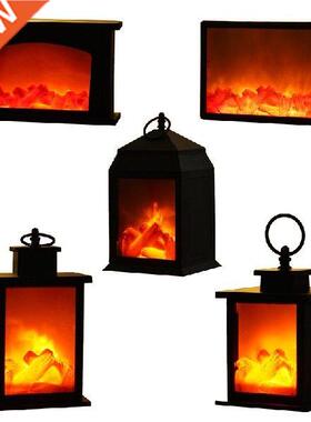 2800LM Vintage LED Simulated Fireplace Candle Flame Light
