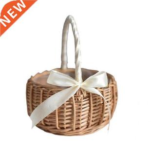 Simple Sundries Basket Durable Easy Carrying 2 Colors