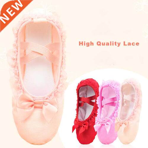 Sales Ballet Dance Shoes Girls Toddler Ballet Slippers Lace