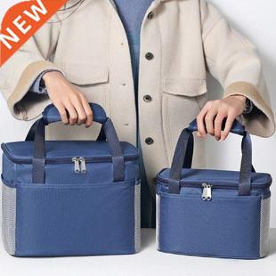 Adult Kids Thermal Insulated Lunch Bag Cool Bag Picnic