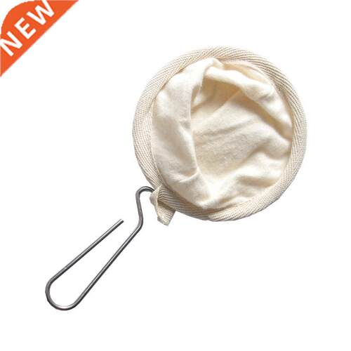 Coffee Filter Bag Stainless Steel Handle Flannel Hand-Pushed