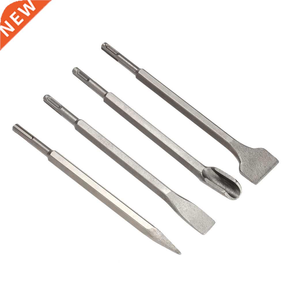 4PCS SDS Plus Chsel Flat Groove Bt Hammer Drll
