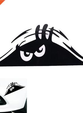 Funny Peeking Monster Auto Car Walls Windows Sticker Graphic