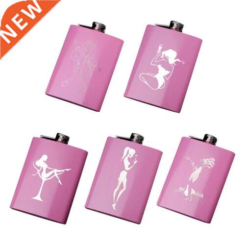 Stainless Steel Material Ladies Color Small Hip Flasks Outdo
