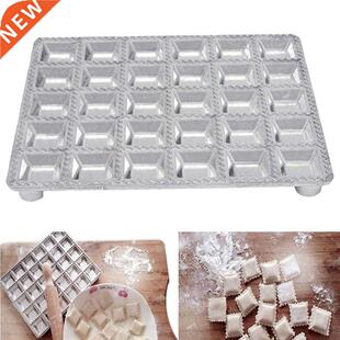 Practical Kitchen 0 Grids Square Aluminum Alloy Dumplings