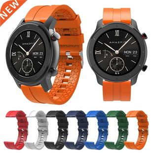 GTR Huami Watchband Amazfit Stratos 47mm For 42mm Silicon