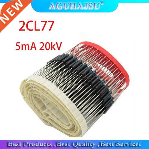 10PCS 5mA 20kV High Voltage Diode HV Rectifier 2CL77 DIP New