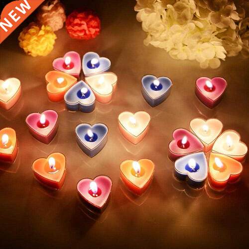 Love Creative Heart-Shaped Aromatherapy Candle Romantic