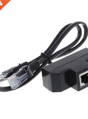 RJ11 6P4C Female To 4 Ethernet RJ45 8P8C Male F/M Adapter Co