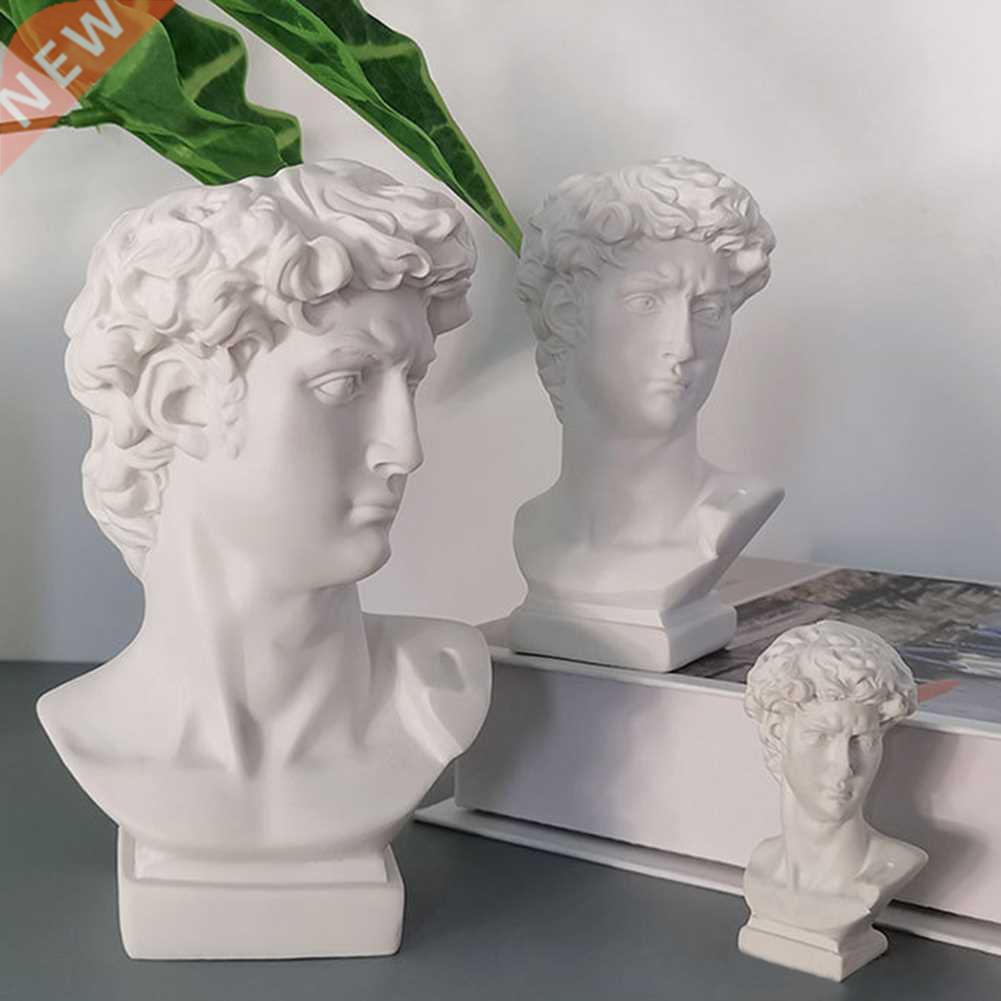 Pen Holder Resin David Statue Miniature Figurine Portrait
