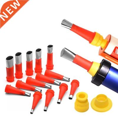 18pcs Stainless Steel Caulk Nozzle Applicator Caulking Finis
